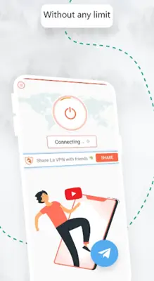 La VPN android App screenshot 2
