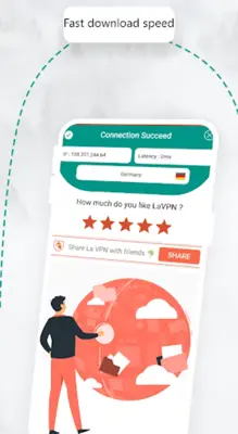 La VPN android App screenshot 3